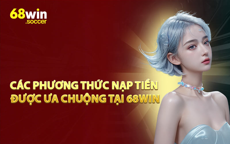 Các Phương Thức Nạp Tiền Được Ưa Chuộng Tại 68WIN